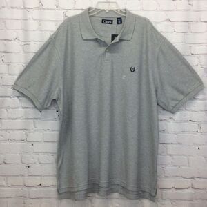 Chaps by Ralph Lauren Polo Men's Big & Tall Sz 4XB Athleisure Golf Heather Gray